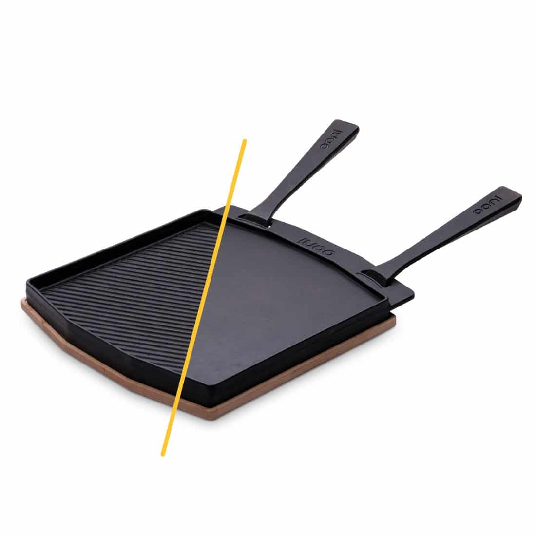 Ooni Dual Sided Grizzler Pan Gietijzer