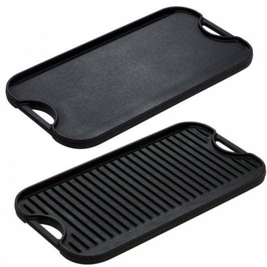 Lodge Reversible Bak- en Grillplaat Dubbelzijdig LPGI3, 51x27cm