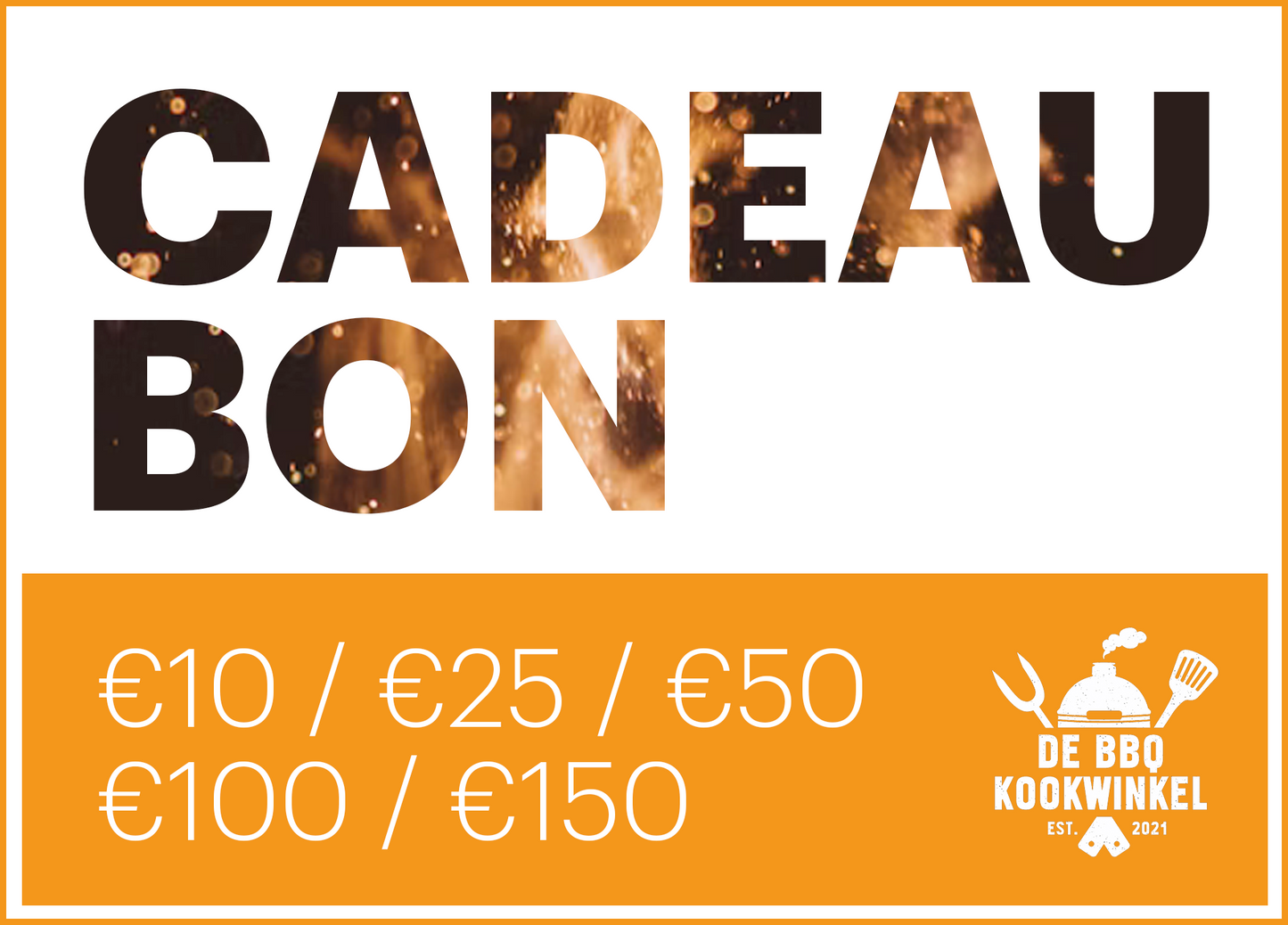 De BBQ Kookwinkel Cadeaubon