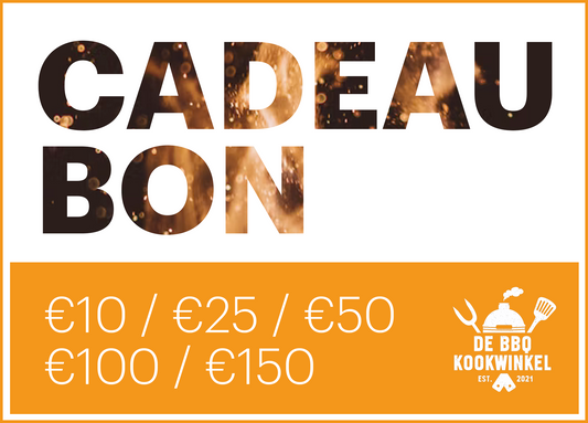 De BBQ Kookwinkel Cadeaubon