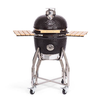 MEDIUM YAKINIKU 16 INCH KAMADO GRILL INCL. ONDERSTEL EN ZIJTAFELS freeshipping - %s Kamado hopname%